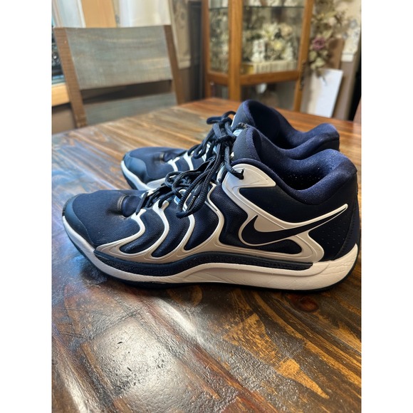 Nike KD 17 TB Basketball Navy Blue White Kevin Durant Shoes Mens 13 FV1307-400 main image 10